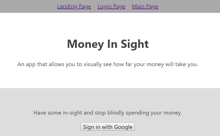 Money-In-Sight website